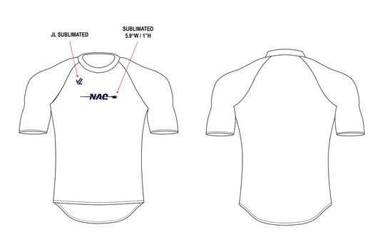 JL White Short Sleeve Base Layer