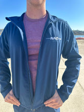 Load image into Gallery viewer, Navy Blue Rowing Jacket
